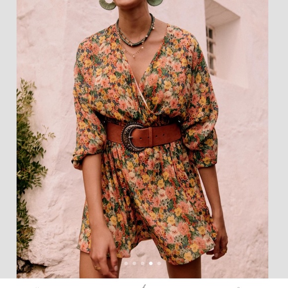 NWT Sezane Dress Pat XS - Picture 4 of 7